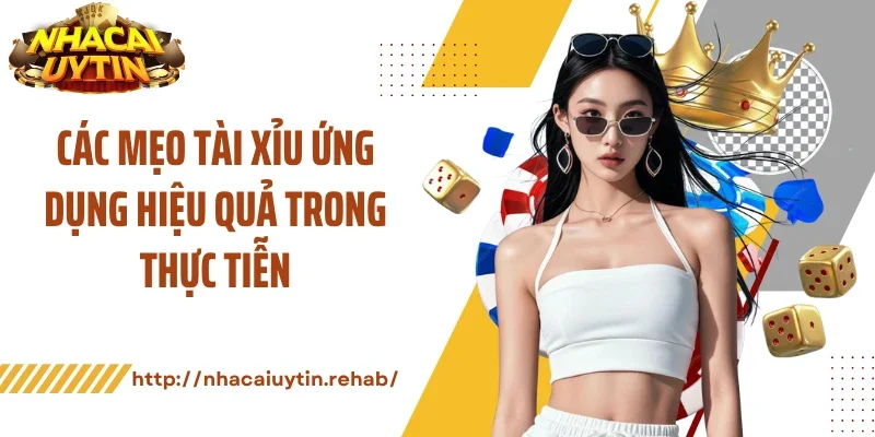 Các mẹo tài xỉu ứng dụng hiệu quả trong thực tiễn